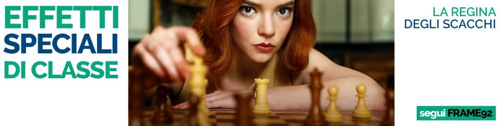 la regina degli scacchi vfx